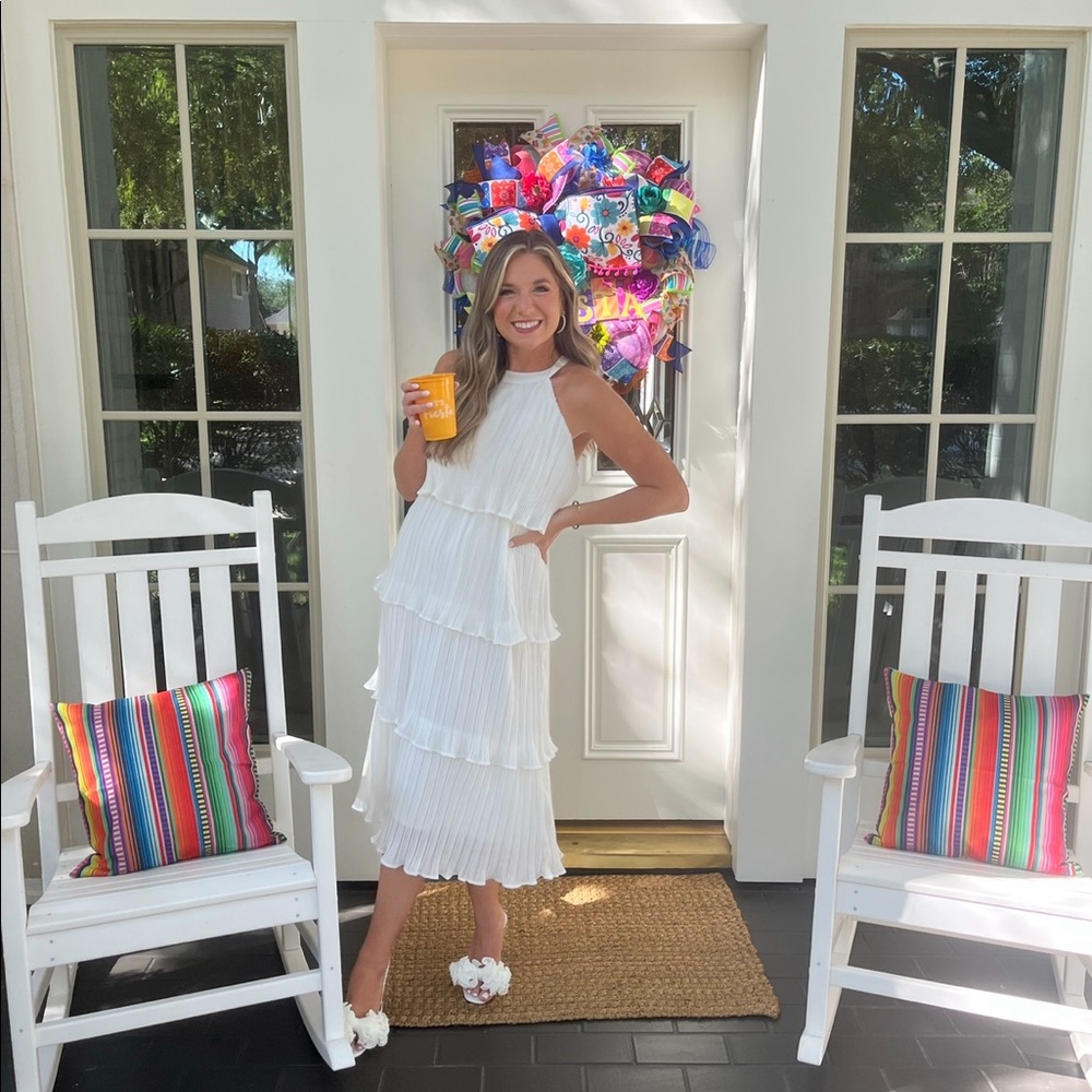 White Midi Dress